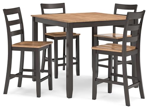 Signature Design by Ashley Signature Design by Ashley Wood Counter Hei — Build quality and design details up close