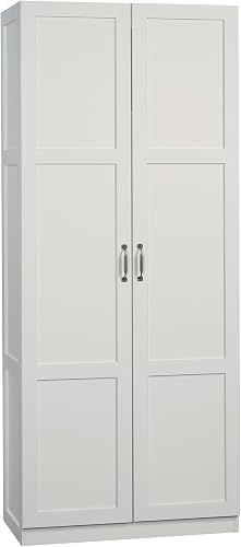 Sauder Select Storage Cabinet/ Pantry cabinets, White finish — Key features at a glance