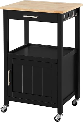 Yaheetech Kitchen Island Cart with Storage, Rolling Kitchen Island on — Manufacturer product photo — yaheetech kitchen island car