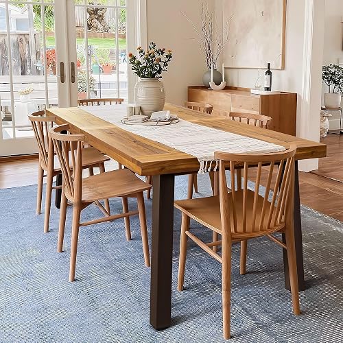 Devoko Home Acacia Wood Dining Table 6-Person Indoor Outdoor Table wit — Key specifications at a glance